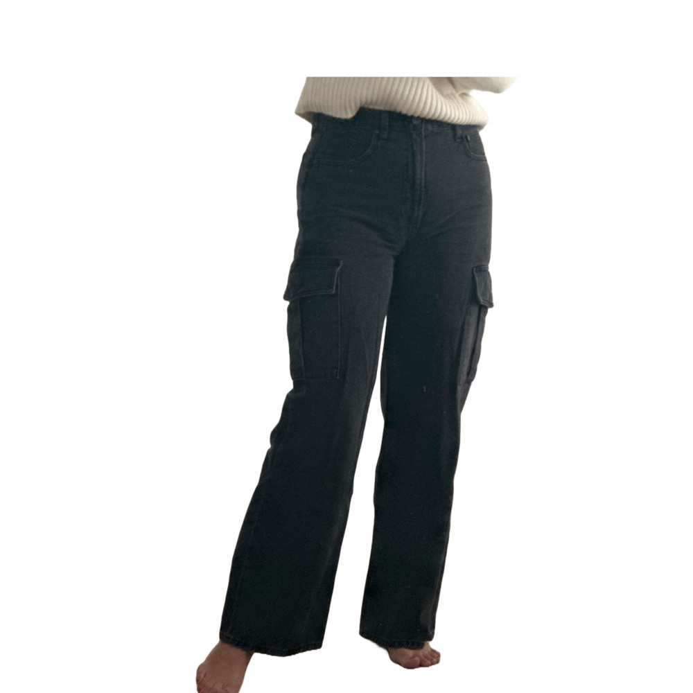 Denim Forum Farrah Hi-rise Cargo Jean